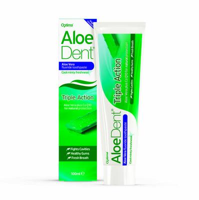 Aloe Dent Tandpasta aloe vera triple action with fluor