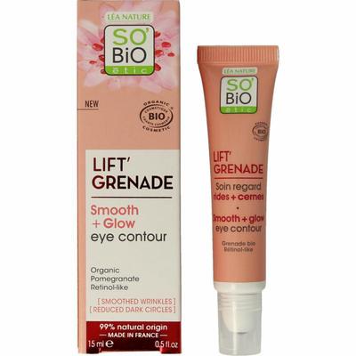 So Bio Etic Lift grenade eye contour cream