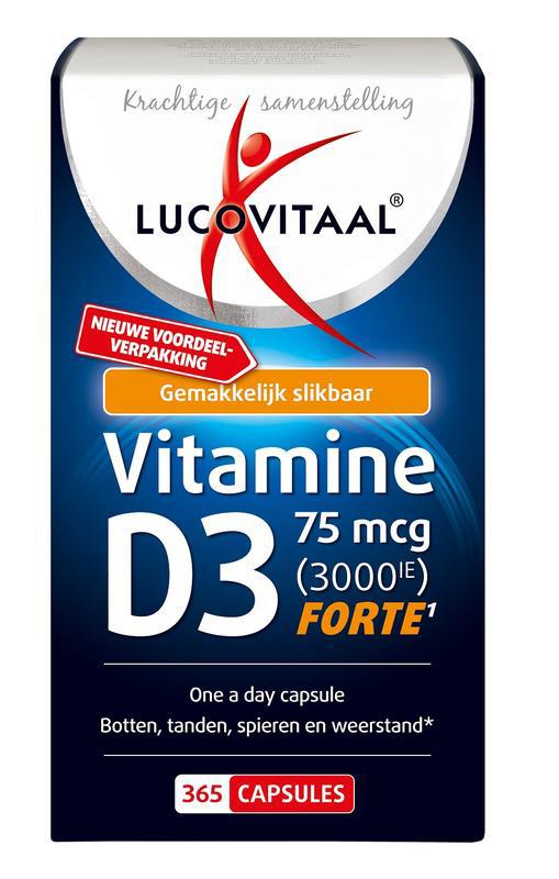 Vitamine D3 75mcg 3000IE