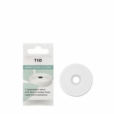 Tio Tiofloss refill flosdraad kokosolie mint