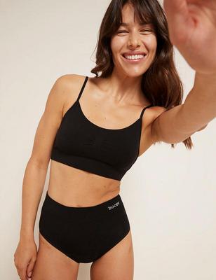 Boody Menstruatieondergoed tailleslip zwart norm/hevig L