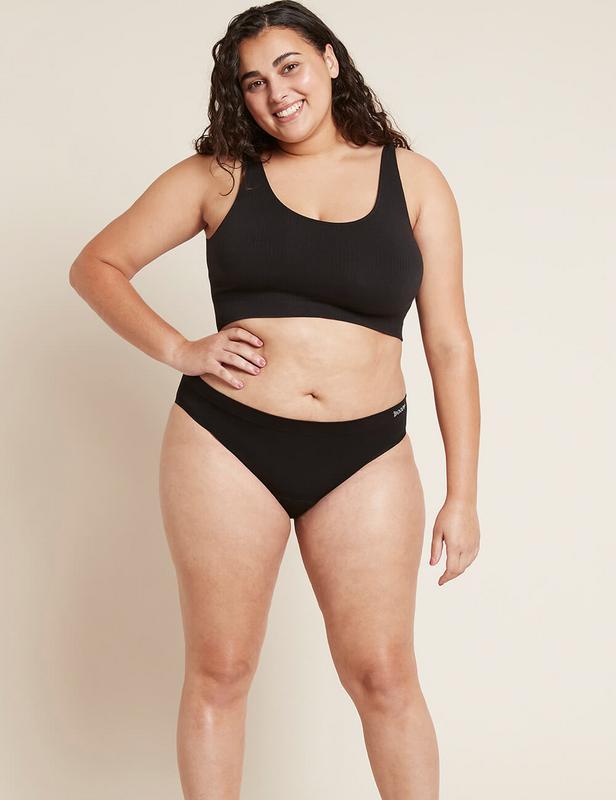 Menstruatieondergoed bikinislip zwart norm/hevigXL