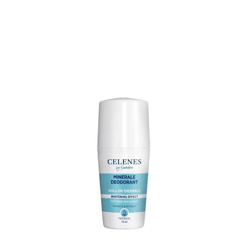 Thermal deodorant whitening roll-on
