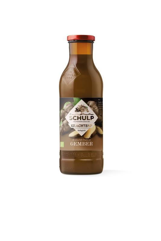 Krachtsap gembersap puur bio