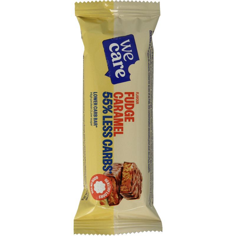 Lower kcal/carb bar fudge caramel
