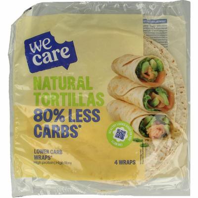 WeCare Lower kcal/carb natural tortillas