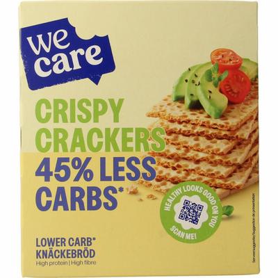 WeCare Lower kcal/carb crispy crackers