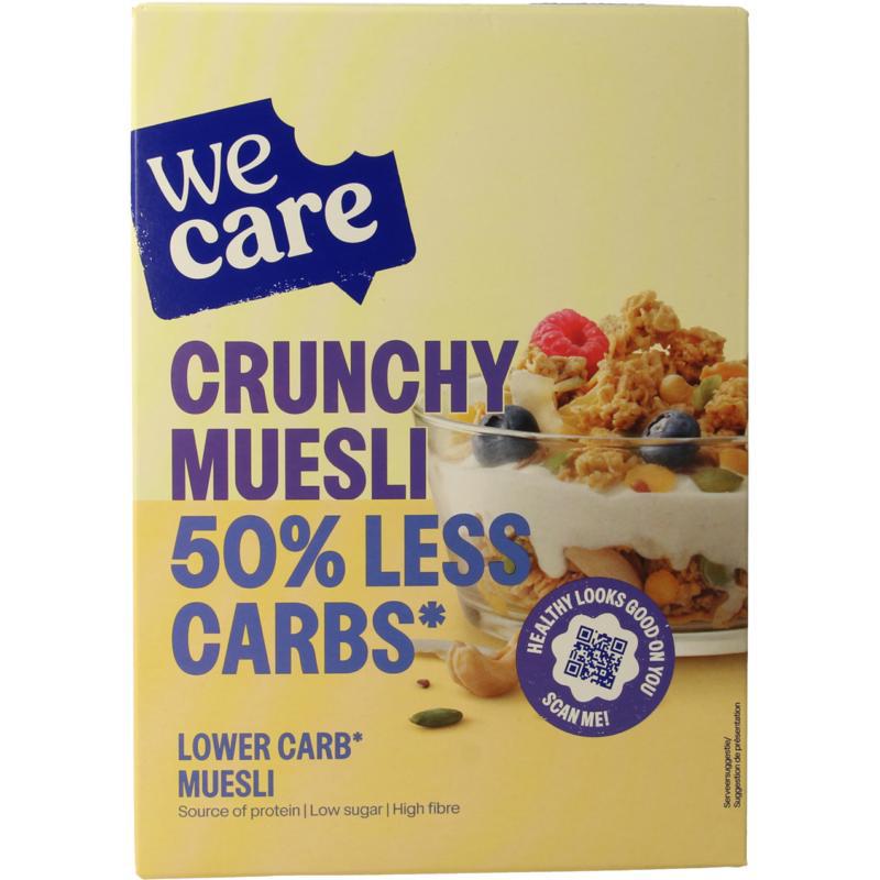 Lower kcal/carb crunchy muesli
