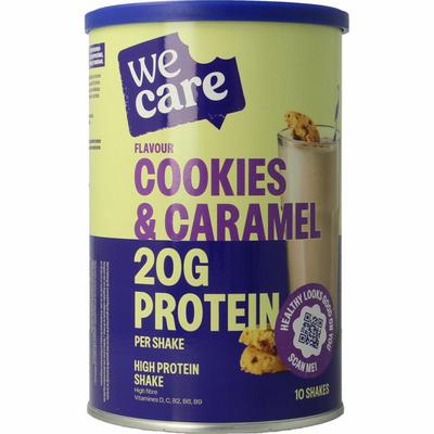 WeCare High protein shake cookies & caramel