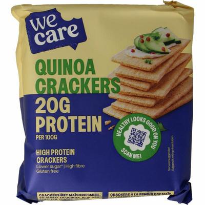 WeCare High protein quinoa crackers
