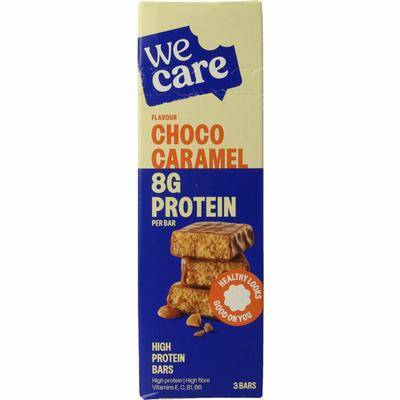 WeCare High protein bars choco caramel