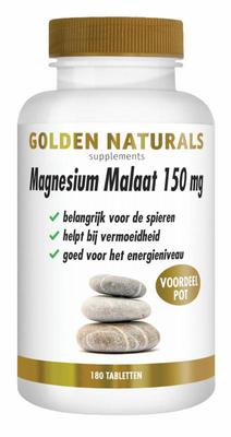 Golden Naturals Magnesium malaat vegan