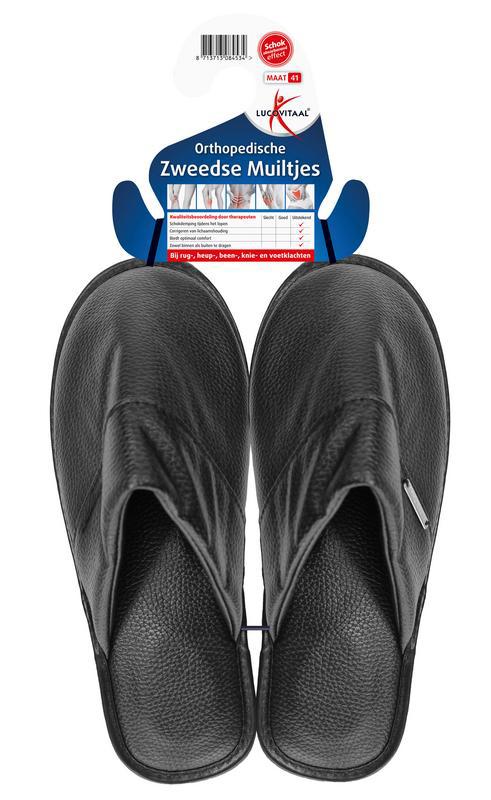 Orthopedische Zweedse muiltjes maat 41