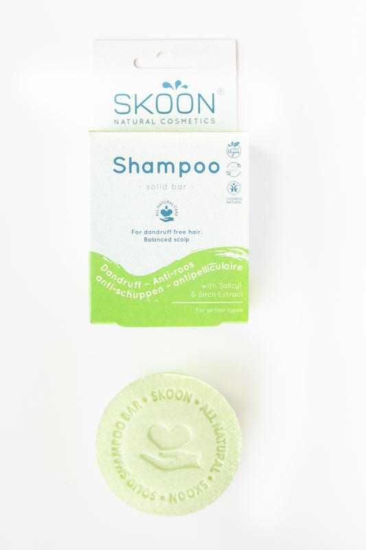 Solid shampoo anti-roos
