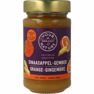 Your Organic Nature Fruit beleg sinaasappel / gember bio