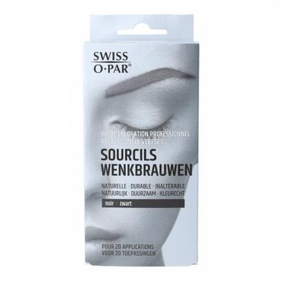 Swiss O-Par Professionele verfset wenkbrauwen zwart