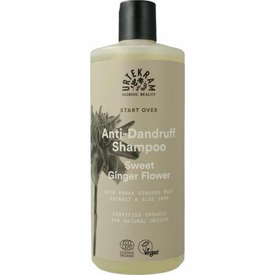 Urtekram Sweet ginger flower start over shampoo tegen roos