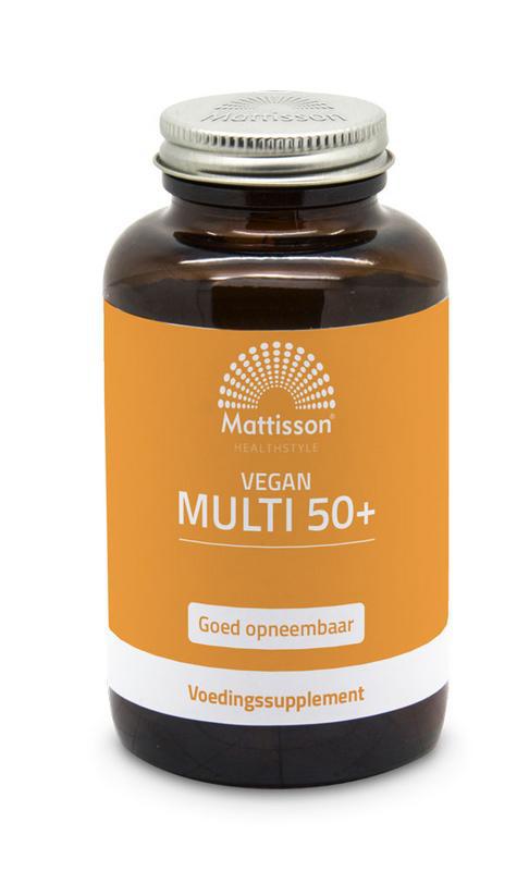 Multi 50+ vegan - goed opneembaar