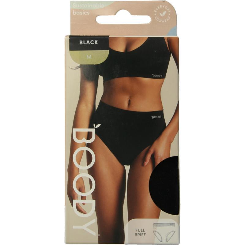 Full brief tailleslip zwart medium