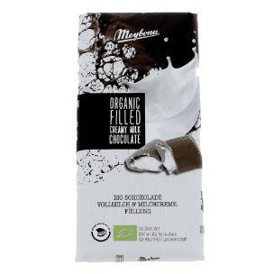Choc creamy melk gevuld bio 100 gr