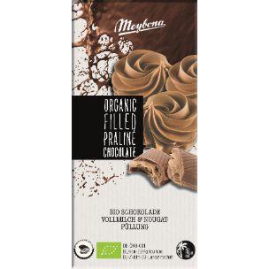 Choc praline gevuld bio 100 gr