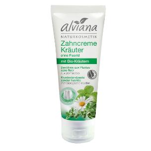 Kruidentandpasta zonder fluoride