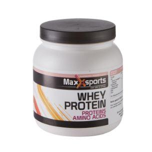 MAXXSPORTS Whey proteine yoghurt framboos 400gr 4
