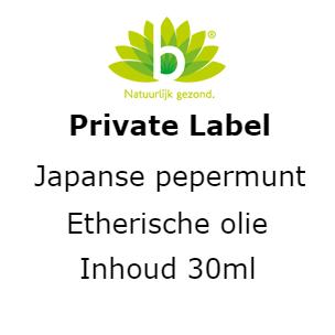 Jap. pepermunt olie 30ml