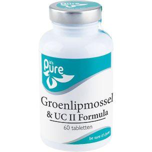 Groenlipmossel &amp; uc ii formula 60 tabl
