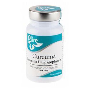 IT'S PURE Curcuma formule met harpagophytum 60 vegi caps