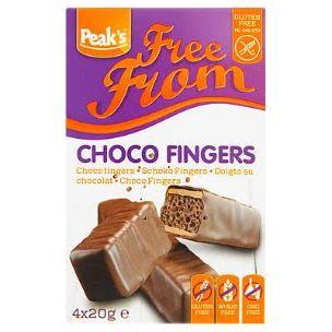PEAK'S FREE FROM Choco fingers glutenvrij