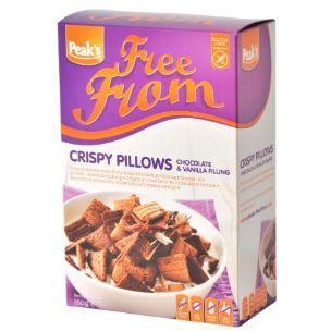Crispy pillows chocolade vanille glutenvrij