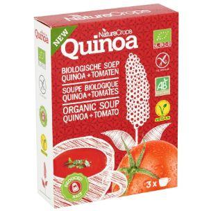 Naturecrops quinoa tomatensoep 3 zakjes a 39gr bio 39 gr