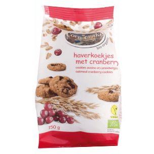 Haverkoekjes cranberry 150 gram
