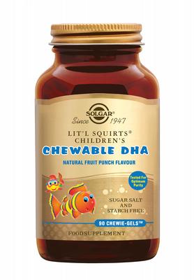 Solgar Lit'l Squirts® kauwbare DHA (visolie) voor Kinderen