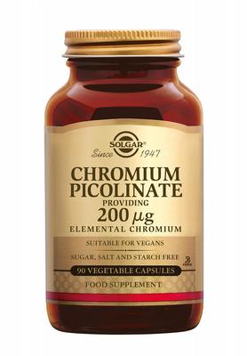 Solgar Chromium (Chroom) Picolinate 200 mcg