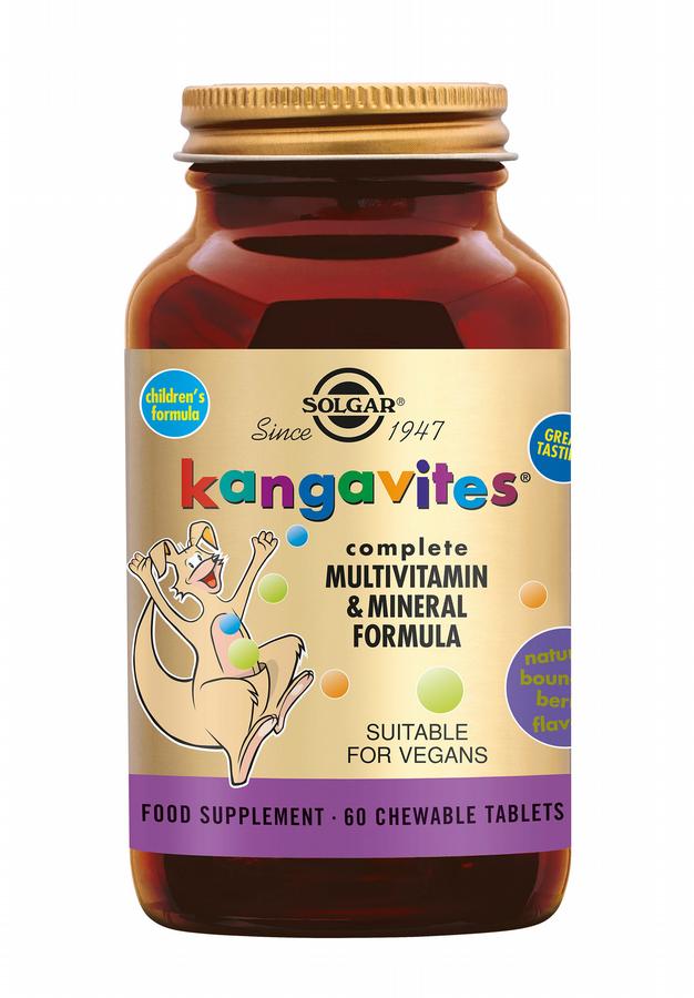 Kangavites™ Bouncing Berry Multivitamine kauwtabletten voor Kinderen