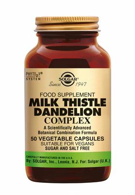 Solgar Milk Thistle/Dandelion Complex