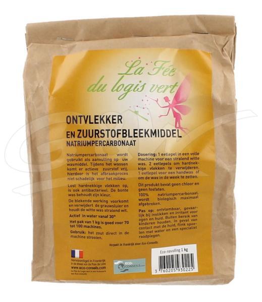 Zout om te ontvlekken en te bleken zak 1 kg 1 k