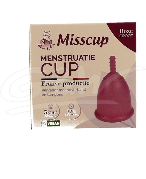 Misscup rose groot stuks
