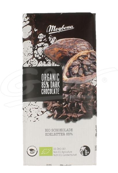 Choc bio dark 85% 100 gr