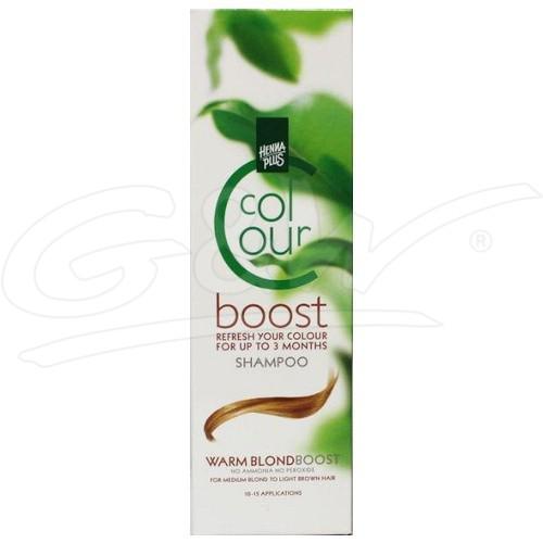 Colour boost warm blonde