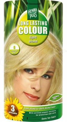 Henna Plus Long lasting colour 8 light blond