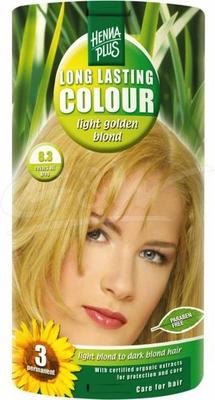 Henna Plus Long lasting colour 8.3 golden blond