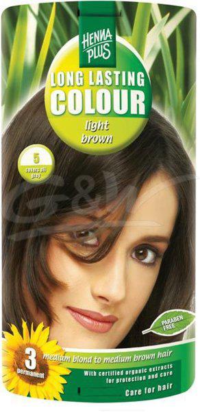 Long lasting colour 5 light brown