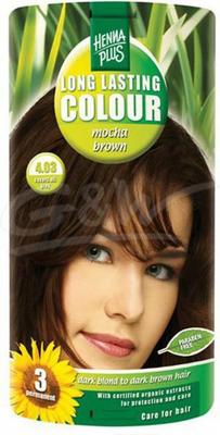 Henna Plus Long lasting colour 4.03 mocha brown