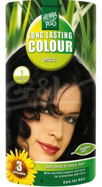 Long lasting colour 1 black