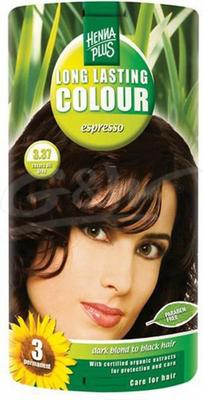 Henna Plus Long lasting colour 3.37 espresso