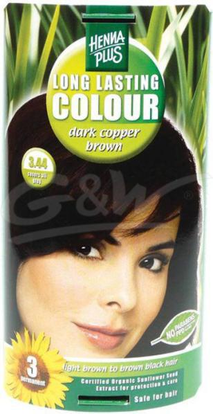 Long lasting colour 3.44 dark copper brown