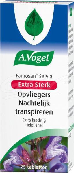 Famosan salvia overgang sterk